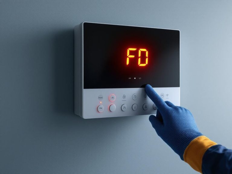 Error FD en caldera Junkers por botonería pulsada
