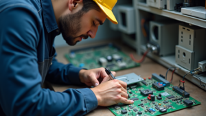 Reparación placas electrónicas dañadas por sobretensiones en Malaga - Servicio técnico especializado